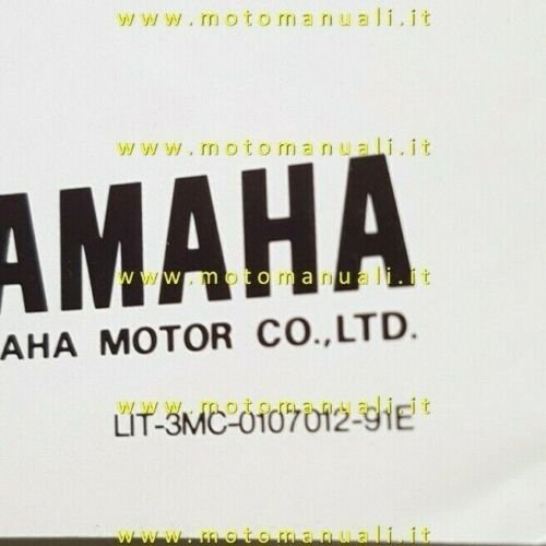 Yamaha XT 600 - XT 600 E 1991 depliant italiano …