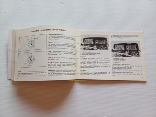 Yamaha XT 600 1984 manuale uso manutenzione libretto originale italiano