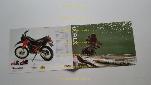 Yamaha XT 600 1986 depliant italiano originale