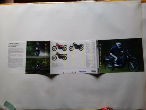 Yamaha XT 600 E 1990 depliant italiano moto originale brochure