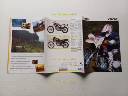 Yamaha XT 600 E 1995 depliant italiano