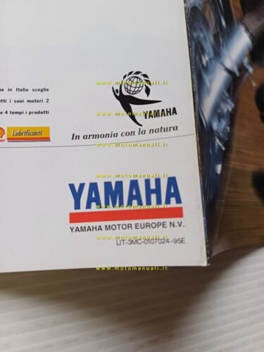 Yamaha XT 600 E 1995 depliant italiano