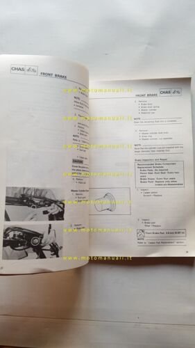 Yamaha XT 600 Z - XT 600 1984 AGGIORNAMENTO manuale …