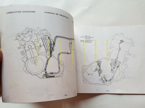 Yamaha XT 600 Z 1983 AGGIORNAMENTO manuale officina riparazione XT …