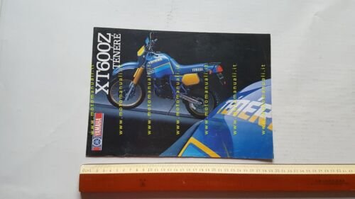 Yamaha XT 600 Z TENER 1986 depliant italiano moto originale …