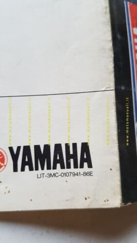Yamaha XT 600 Z TENER 1986 depliant italiano moto originale …