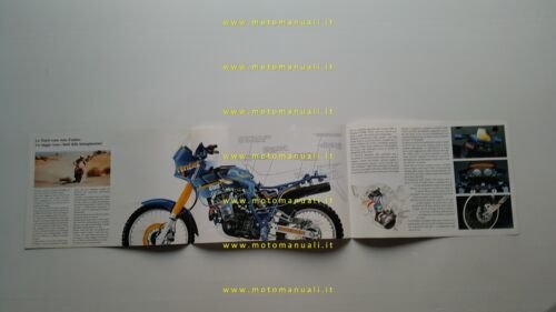 Yamaha XT 600 Z Tener 1988 depliant italiano originale