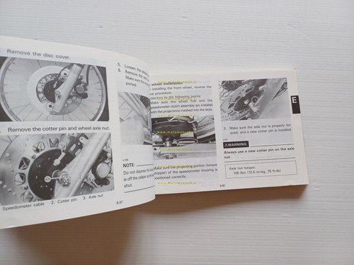 Yamaha XT 600 Z (U) 3AJ 1987-88 manuale uso manutenzione …