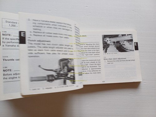 Yamaha XT 600 Z (U) 3AJ 1987-88 manuale uso manutenzione …