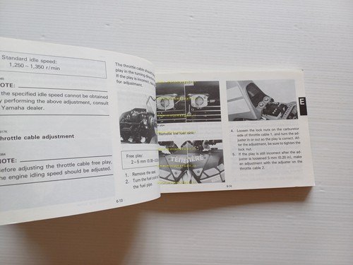 Yamaha XT 600 Z (U) 3AJ 1987-88 manuale uso manutenzione …