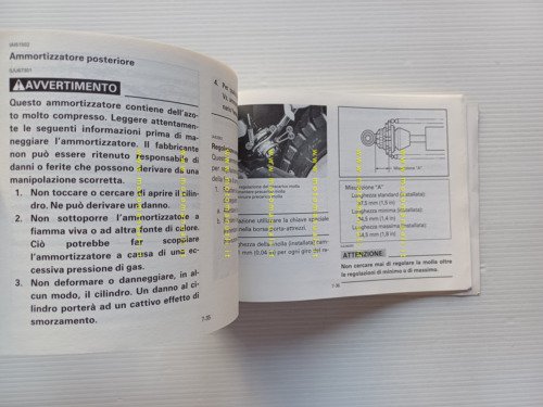 Yamaha XTZ 660 4MY 1994 manuale uso manutenzione libretto originale …