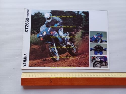 Yamaha XTZ 660 Tener 1992 depliant italiano originale
