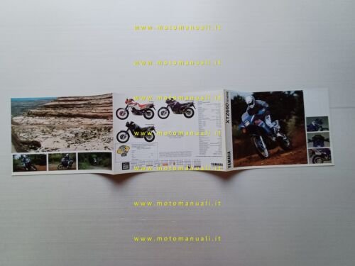 Yamaha XTZ 660 Tener 1992 depliant italiano originale