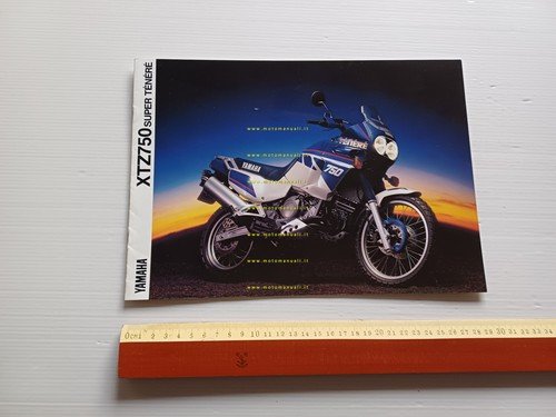 Yamaha XTZ 750 Supertenerè 1989 depliant italiano originale