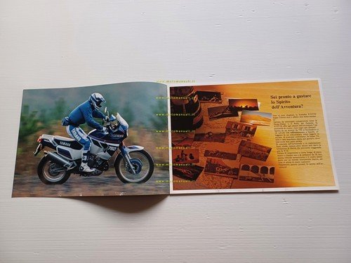 Yamaha XTZ 750 Supertenerè 1989 depliant italiano originale
