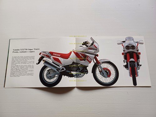 Yamaha XTZ 750 Supertenerè 1989 depliant italiano originale