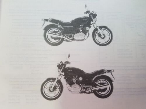 Yamaha XV 1000 1981 catalogo ricambi originale spare parts catalog