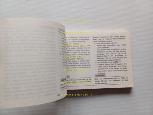 Yamaha XV 1000 19T 1981 manuale uso manutenzione libretto originale …