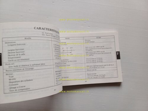 Yamaha XV 1000 2AE 1986 manuale uso manutenzione libretto originale …