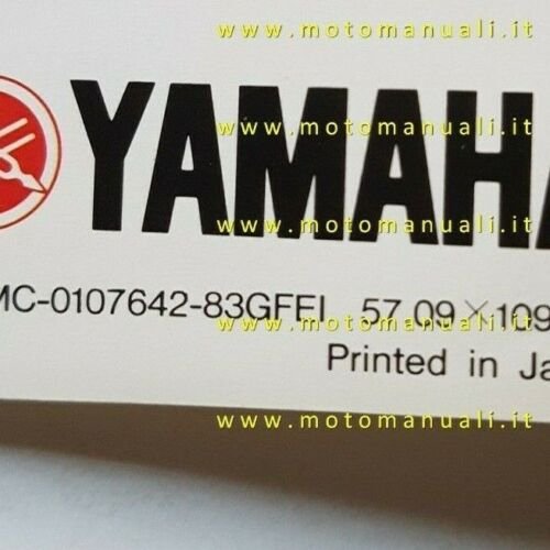 Yamaha XV 1000 SE - XV 750 SE 1983 depliant …