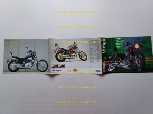 Yamaha XV 1000 VIRAGO 1987 depliant italiano originale
