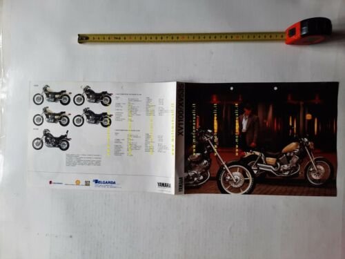 Yamaha XV 1100 - XV 535 1990 depliant italiano moto …
