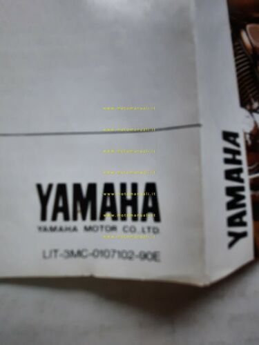 Yamaha XV 1100 - XV 535 1990 depliant italiano moto …