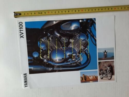 Yamaha XV 1100 1992 depliant italiano moto originale