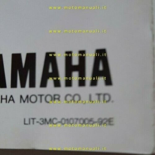 Yamaha XV 1100 1992 depliant italiano moto originale