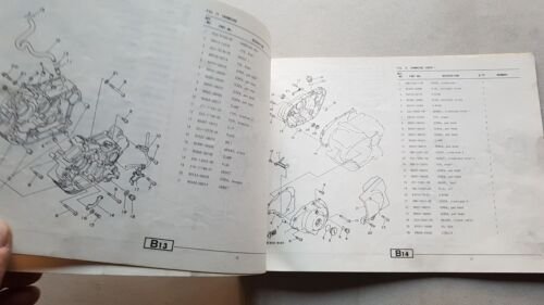 Yamaha XV 250 1991 catalogo ricambi originale spare parts catalog