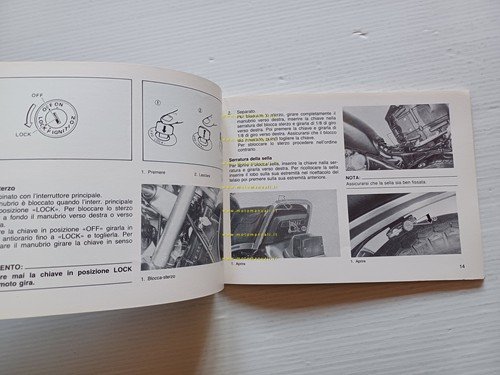 Yamaha XV 400 - XV 500 1986 manuale uso manutenzione …