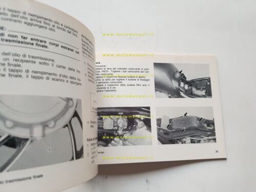 Yamaha XV 400 - XV 500 1986 manuale uso manutenzione …