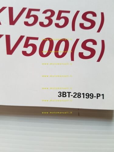 Yamaha XV 535 - XV 500 3BT 1994 manuale uso …