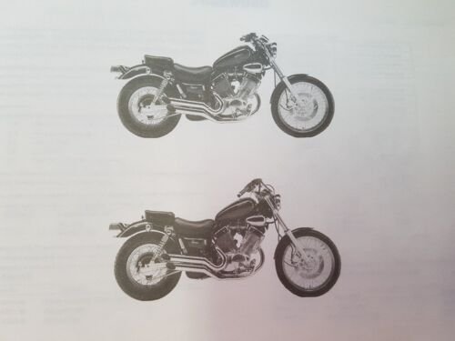 Yamaha XV 535 1989 catalogo ricambi originale spare parts catalog