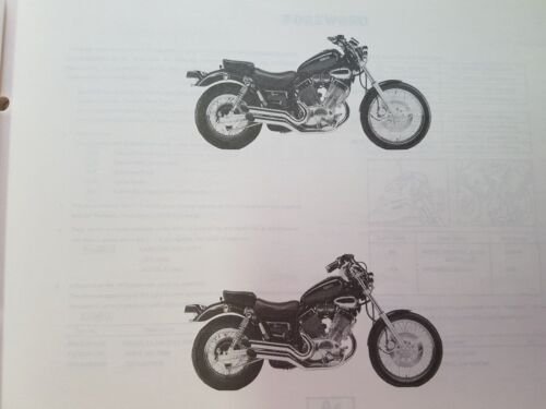 Yamaha XV 535 1990 catalogo ricambi originale spare parts catalog