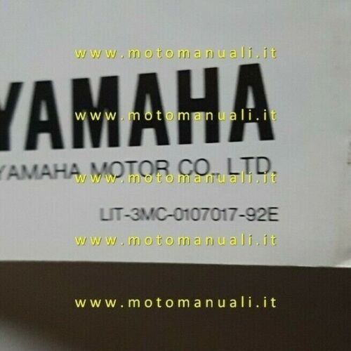 Yamaha XV 535 1992 depliant ITALIANO originale moto brochure