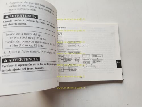 Yamaha XV 535 3BT 1990 manuale uso manutenzione originale italiano