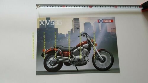 Yamaha XV 535 CUSTOM 1988 depliant italiano moto originale brochure