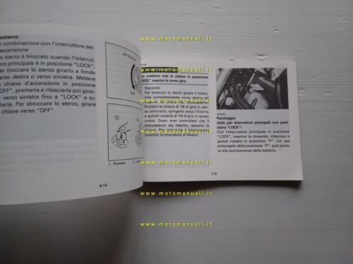 Yamaha XV 750 1994 manuale uso manutenzione libretto originale italiano