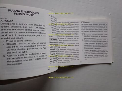 Yamaha XV 750 1994 manuale uso manutenzione libretto originale italiano