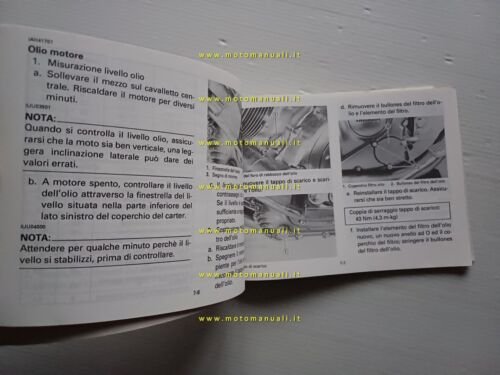 Yamaha XV 750 1994 manuale uso manutenzione libretto originale italiano