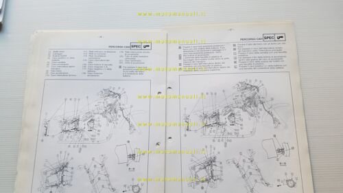 Yamaha XVS 650 1997 Service Information manuale officina italiano originale