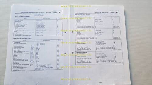 Yamaha XVS 650 2004 Service Information manuale officina italiano originale