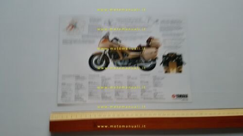 Yamaha XVZ 12 T 1984 depliant originale ITALIANO