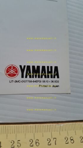 Yamaha XVZ 12 T 1984 depliant originale ITALIANO