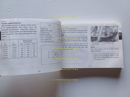 Yamaha XVZ 13 TD 3JS 1990 manuale uso manutenzione libretto …