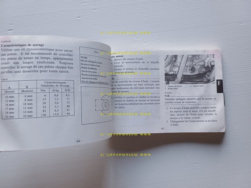 Yamaha XVZ 13 TD 3JS 1990 manuale uso manutenzione libretto …