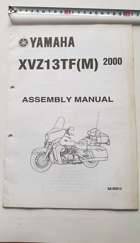 Yamaha XVZ 13 TF 2000 manuale assemblaggio officina originale no …