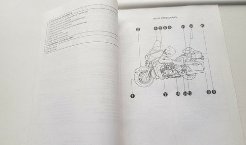 Yamaha XVZ 13 TF 2000 manuale assemblaggio officina originale no …