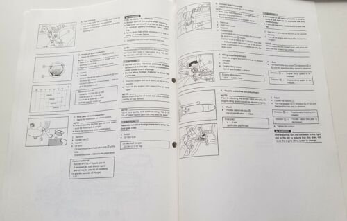 Yamaha XVZ 13 TF 2000 manuale assemblaggio officina originale no …